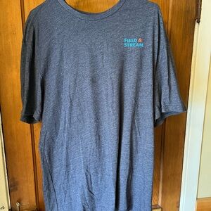 Field & Stream Men's Gray T-Shirt